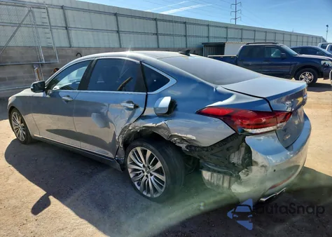 2015 Hyundai Genesis 5.0L from USA, damaged, VIN KMHGN4JF0FU051585